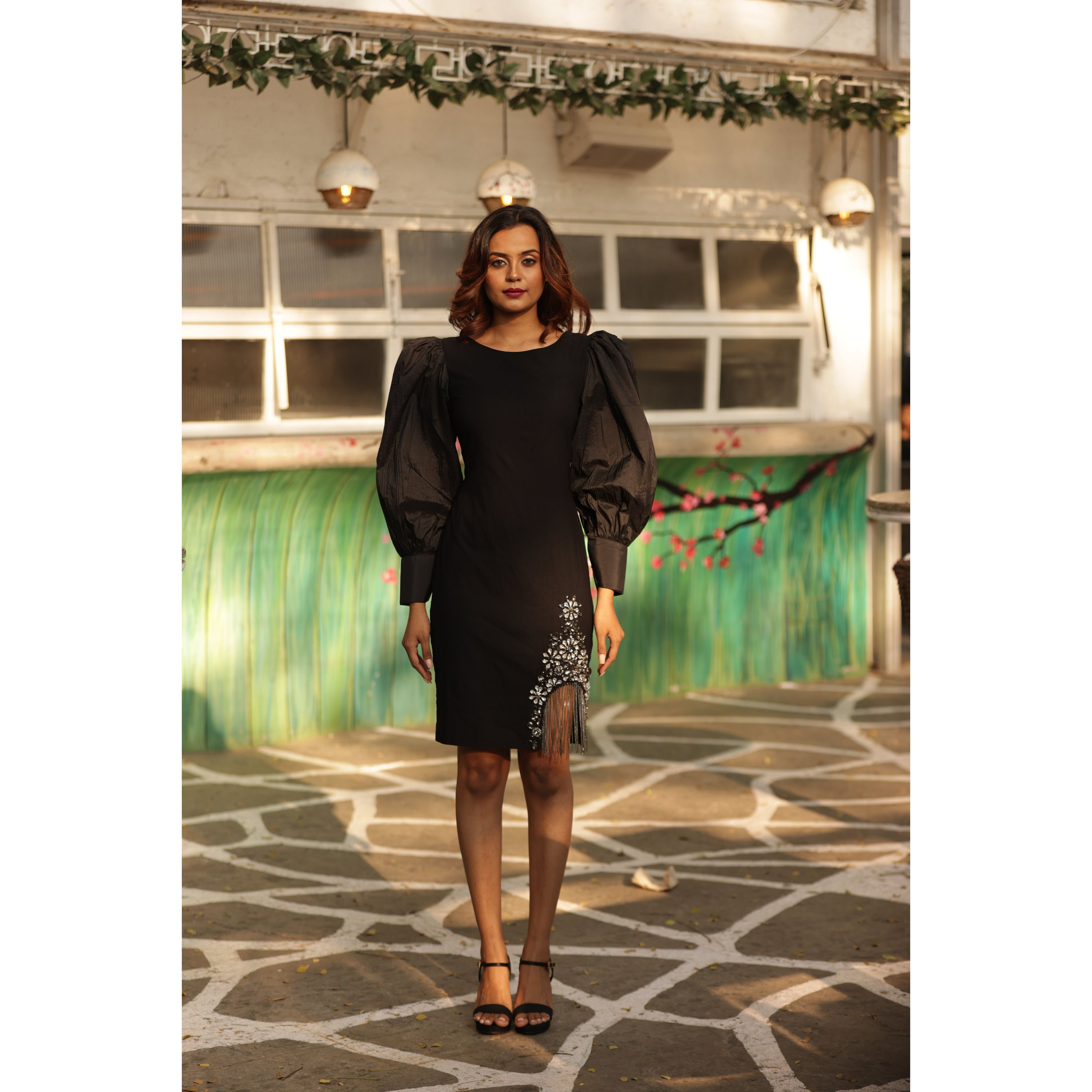 LBD with embellishments